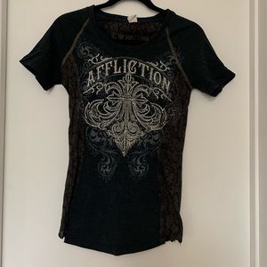 Buckle Affliction Rhinestone Shirt